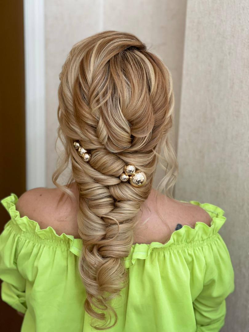 شنیون نیمه باز